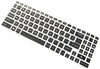 Silicone Keyboard Skin Cover for Msi Crosshair 15 Pulse 15 GL66 Sword 15 Katana 15 GF66 15.6 inch 2021-2024 Gaming Laptop (Black)