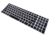 Silicone Keyboard Skin Cover for Acer Aspire Lite AL15-51 52 53 41 (Black)