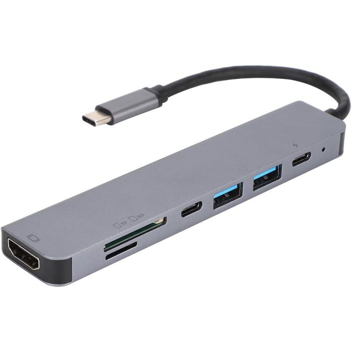 ZanBix USB C Hub, 7-in-2 USB Adapter für MacBook Pro Air Thunderbolt 4 ZanBix USB C Hub, 7-in-2 USB Adapter für MacBook Pro Air Thunderbolt 4