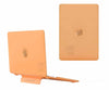 Anti-Fingerprint Case Cover for Macbook Air 13 inch M2 A2681 Touch ID 2022 - 2023 (Orange)