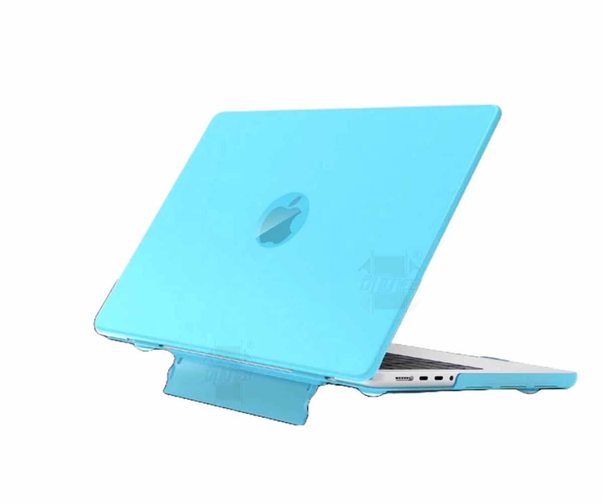 Anti-Fingerprint Case Cover for Macbook Air 13 inch M2 A2681 Touch ID 2022 - 2023 (Light Blue)
