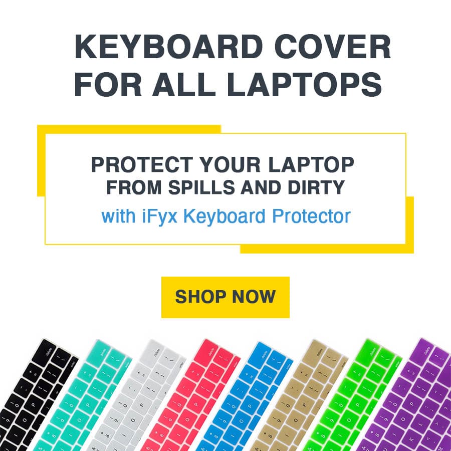 iFyx Silicon TPU Keyboard Cover for Laptop