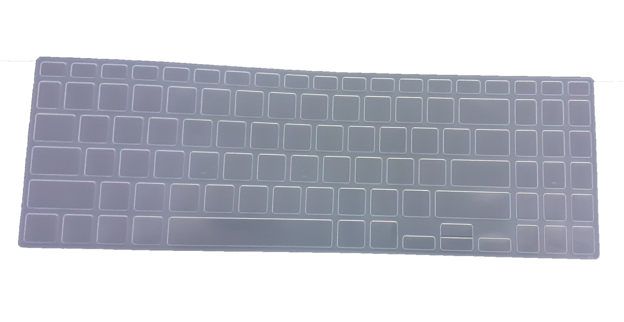 Silicone Keyboard Skin Cover for Asus VivoBook 15.6 F571 UX533 X Mars S15 S532 S531 15.6inch  Laptop (Transparent) - iFyx