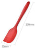 Silicone Spatula, BPA Free & 480°F Heat Resistant, Non Stick Rubber Kitchen Spatulas for Cooking, Baking, and Mixing