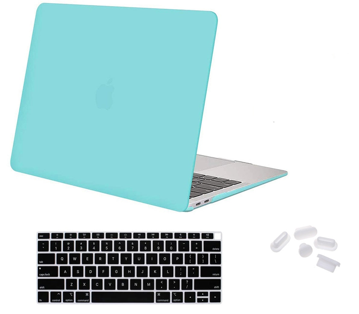 Matte Case Cover for Macbook Air 13 inch A1932 Touch ID (Turquoise)