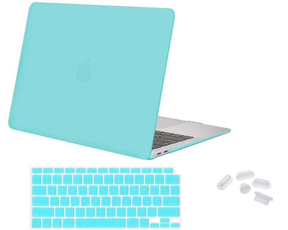 Matte Case Cover for Macbook Air 13 inch M1 A2337 / A2179 Touch ID 2020 (Turquoise) - iFyx