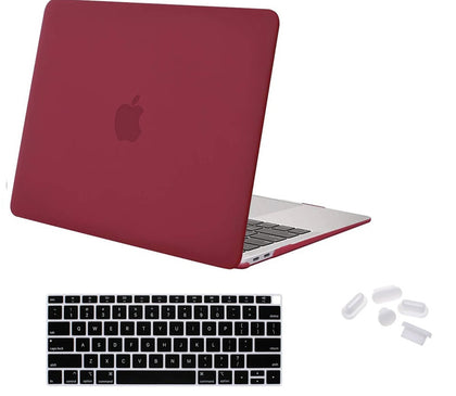 Matte Case Cover for Macbook Air 13 inch A1932 Touch ID (Winered)