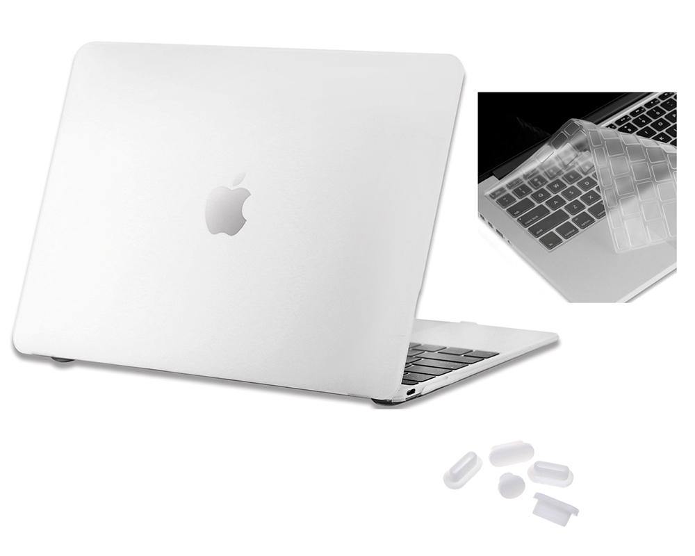 Matte Case Cover for Macbook Retina 12 inch A1534 A1931 White