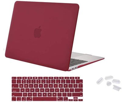 Matte Case Cover for Macbook Air 13 inch M1 A2337 / A2179 Touch ID 2020 (Winered) - iFyx