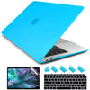 Matte Case Cover for Macbook Air 13 inch A1932 Touch ID (LightBlue)