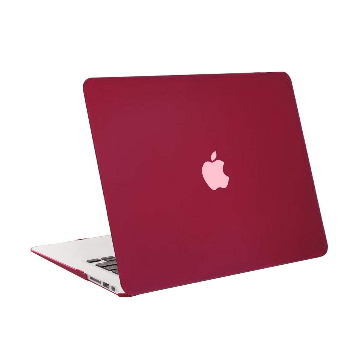 Matte Case Cover for Macbook Air 13 inch A1466/ A1369 (Wine Red) - iFyx