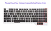 Silicone Keyboard Skin Cover for Asus ROG Strix GL503VD GL503GE 15.6 inch Laptop (Black) - iFyx
