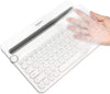 Silicone Keyboard Skin Cover for Logitech Bluetooth Multi-Device Keyboard K480 (Transparent)