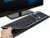 Silicone Keyboard Skin Cover for Lenovo 510 Wireless Keyboard GX30N81775, 4X30M39458, KBRFBU71 All in One Desktop (Black)