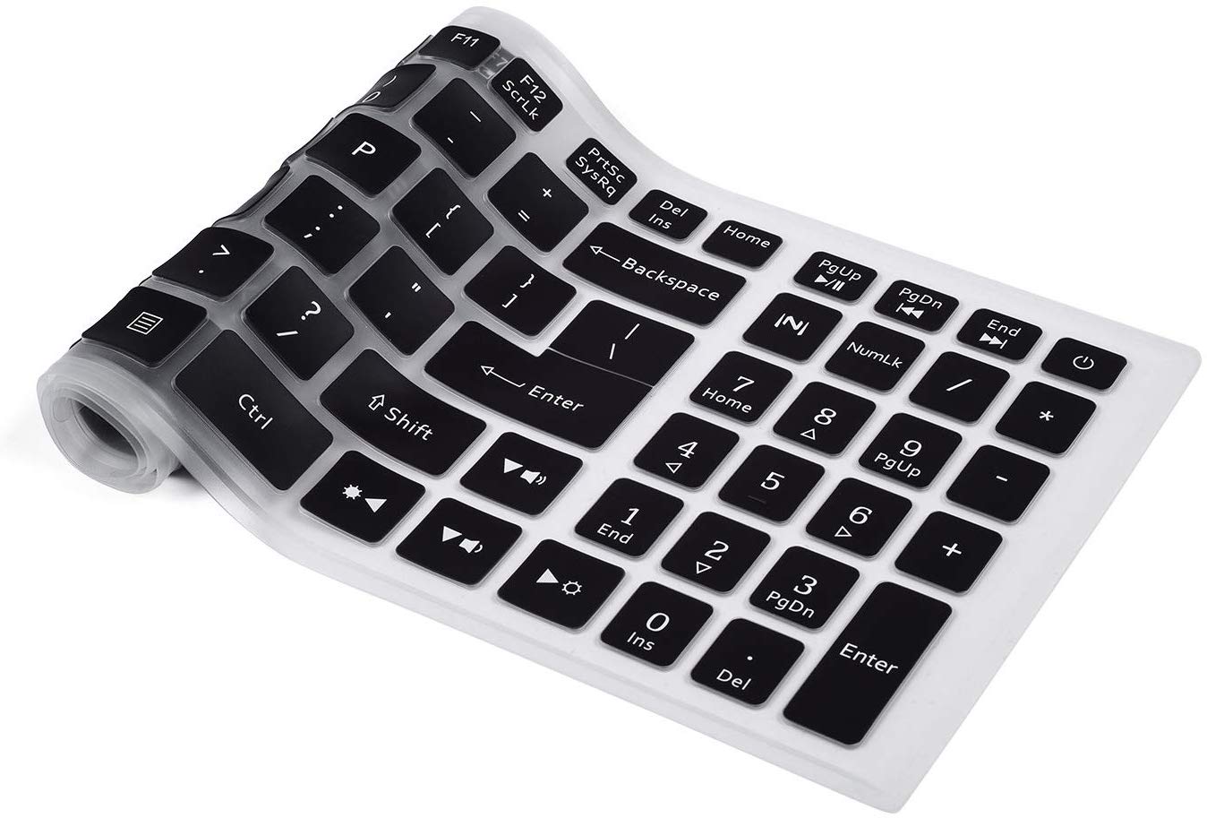 Silicone Keyboard Skin Cover for Acer Predator Helios 300 15.6