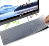 Silicone Keyboard Skin Cover for Dell KM636 Wireless Keyboard & Dell KB216 Wired Keyboard (Transparent) - iFyx