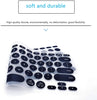 Silicone Keyboard Skin Cover for Logitech Bluetooth Multi-Device Keyboard K380 (black)