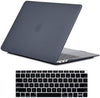 Matte Case Cover for Macbook Air 13 inch A1932 Touch ID (Black) - iFyx