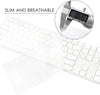 Silicone Keyboard Skin Cover for  Apple iMac Magic Keyboard with Numeric Keypad MQ052LL/A A1843 US Layout (Transparent) - iFyx