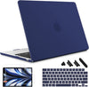 Matte Case Cover for Macbook Air 13 inch M2 A2681 Touch ID 2022 - 2023 (Navyblue)