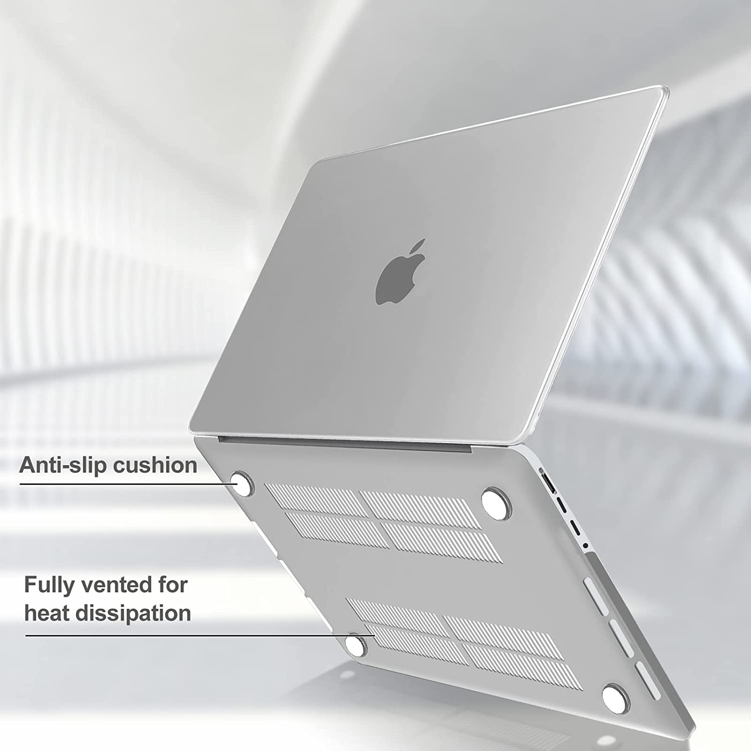 Case Cover for MacBook Pro 16 Inch M1 Pro / M1 Max A2485 2021 (Clear)