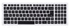 Silicone Keyboard Skin Cover for Acer Nitro 5 17.3 AN517-51/52 (2019, 2020) Gaming Laptop (Black) - iFyx