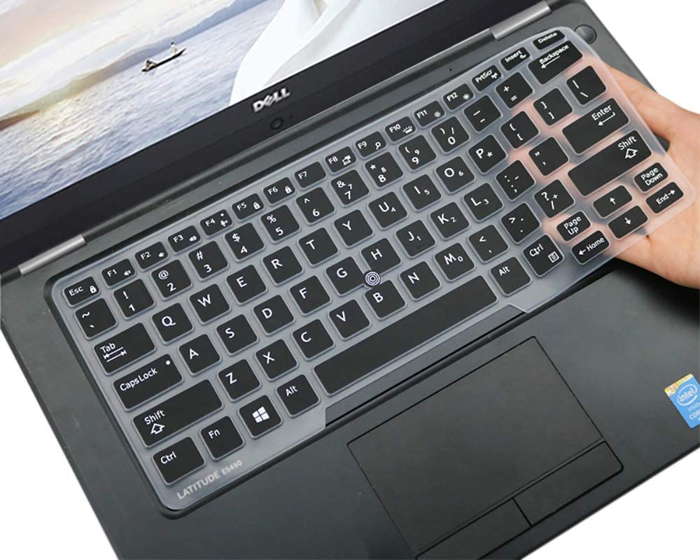 Silicone Keyboard Skin Cover for Old Dell Latitude 14