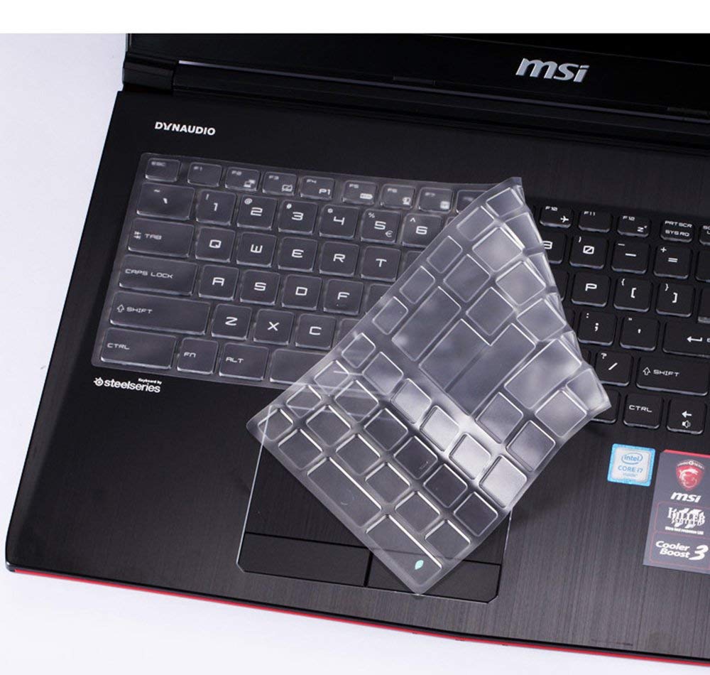 Tpu Keyboard Skin Cover for MSI 15.6 Gp63 GP62 17.3
