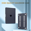 Matte Case Cover for MacBook Pro 14 Inch M1 Pro / M1 Max A2442 A2779 2021-2023 (Black)