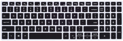 Silicone Keyboard Skin Cover for Dell 15.6 inch 5000 7000 Series 17.3