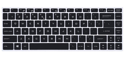 Silicone Keyboard Skin Cover for MSI Bravo 15 15.6 inch Laptop (Black) - iFyx