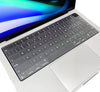TPU Keyboard Skin Cover for 2021 Newest MacBook Pro 16 inch M1 Pro/Max Chip A2485 (Clear)