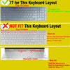 Silicone Keyboard Skin Cover for HP Pavilion 15.6