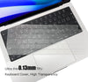 TPU Keyboard Skin Cover for 2021 Newest MacBook Pro 14 inch M1 Pro/Max Chip A2442(Clear)