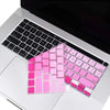 Silicone Keyboard Skin Cover for Macbook Pro 13'' M1 A2338/A2289/A2251 TouchBar (Gradient Pink)