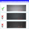 Silicone Keyboard Skin Cover for Dell Inspiron 15 5000 5510 5515 5518 2021 15.6
