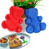 Teddy Bear 3D Bear Mousse Cake Mold Set. Cake Baking Mold - Novelty Silicone Cake Pan for Kids, Nonstick Bakeware (1Pcs)