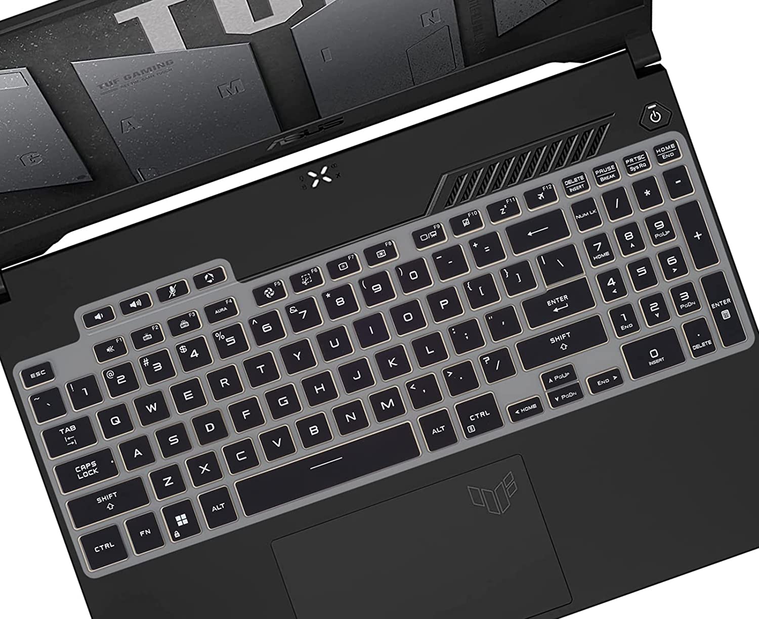 Fa777 Silicone Keyboard Skin Cover for ASUS TUF Gaming F15 FX507 F17 FX707 A ...