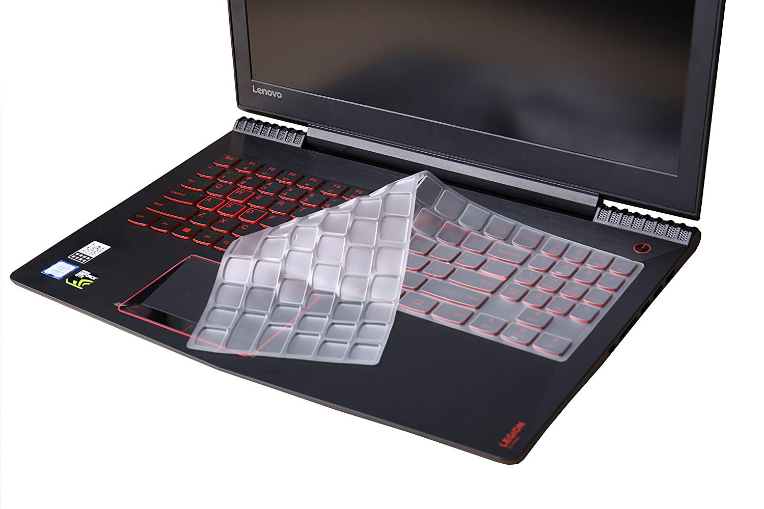 Silicone Keyboard Skin Cover for Lenovo Legion 17.3 inch Y540 Y730 Y740  Laptop (Transparent)