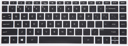 Silicone Keyboard Skin Cover for HP Envy 13.3 inch 13-Ad 13-Ae Series Laptop (Black) - iFyx