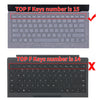 Silicone Keyboard Skin Cover for Microsoft Surface Book 2 13.5