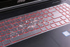 Tpu Keyboard Skin Cover for MSI 15.6 GS63VR 17.3