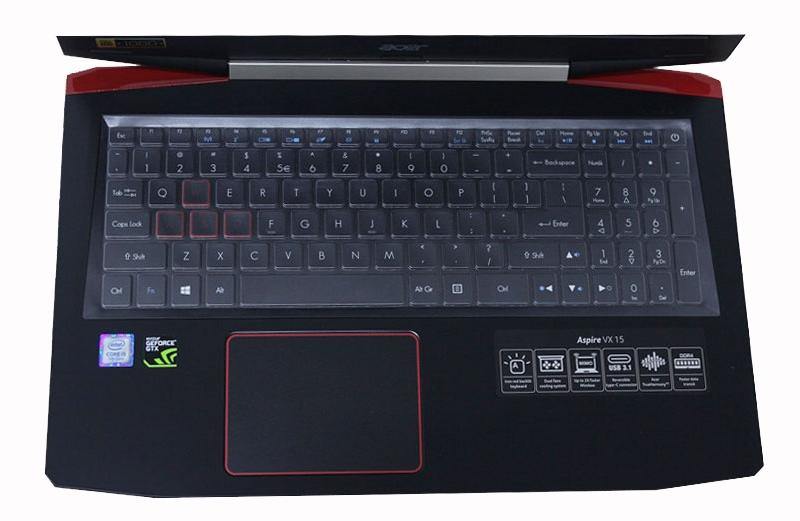 Silicone Keyboard Skin Cover for Acer Predator Helios 300 15.6 PH315 iFyx