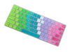 Silicone Keyboard Skin Cover for Apple iMac Magic Keyboard A1644 (MLA22LL/A) US Layout (Rainbow) - iFyx