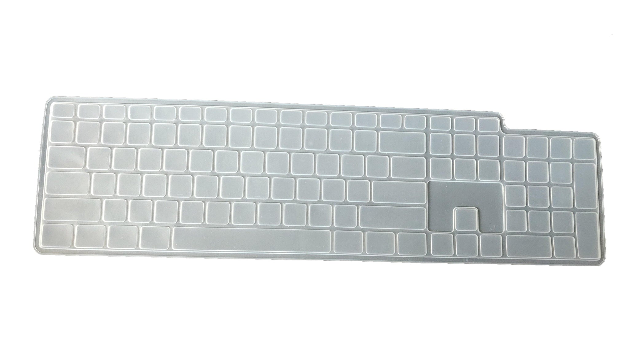 Silicone Keyboard Skin Cover for Dell KM117 Wireless Keyboard Wk118 (Transparent) - iFyx
