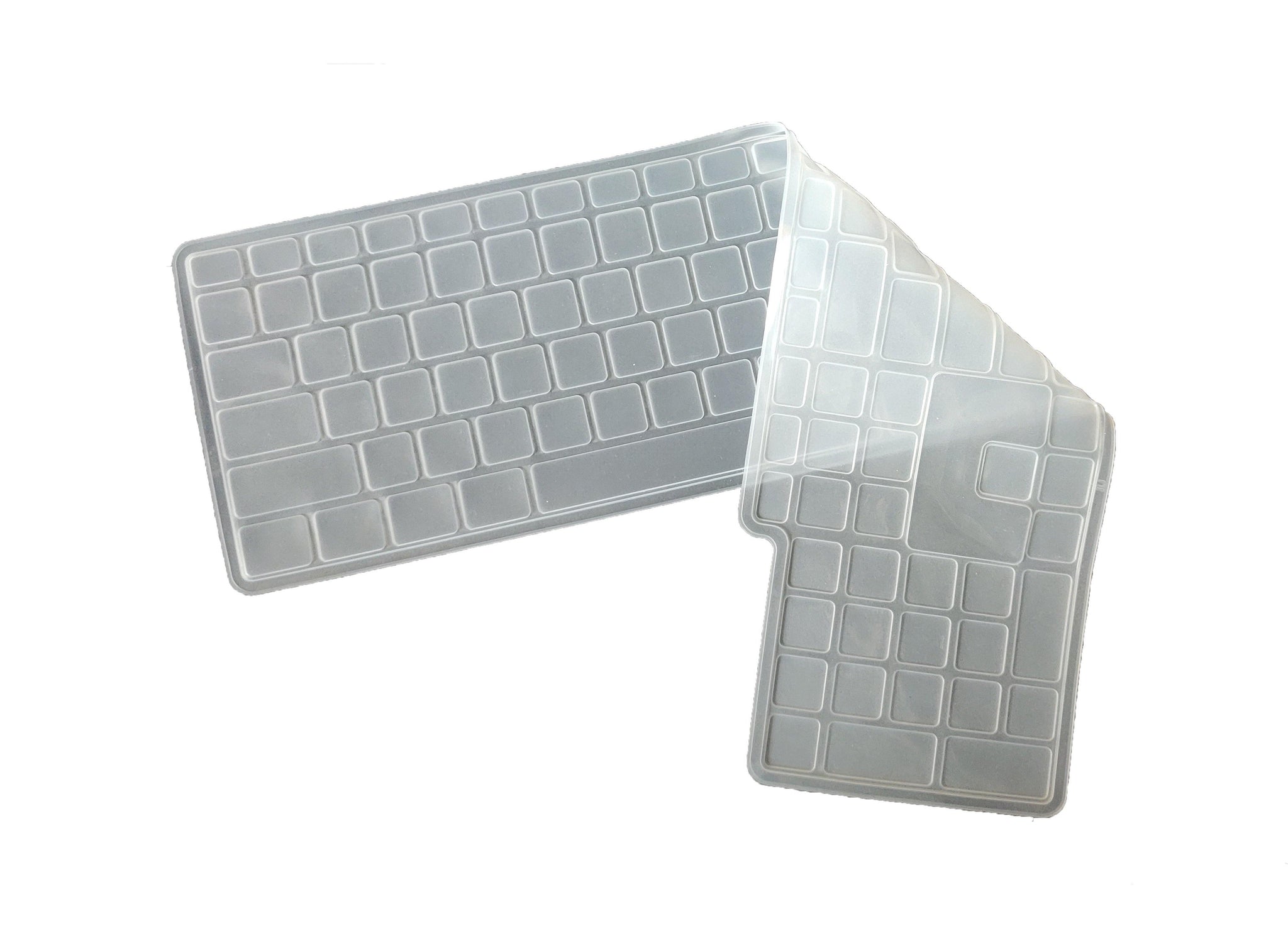 Silicone Keyboard Skin Cover for Dell KM117 Wireless Keyboard Wk118 (Transparent) - iFyx