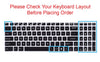 Silicone Keyboard Skin Cover for MSI 15.6 Gp63 GP62 17.3