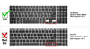 TPU Keyboard Skin Cover for Dell Inspiron 15.6 inch 3000 5000 7000 Series 15.6
