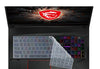 Silicone Keyboard Skin Cover for MSI 15.6 Ge63VR Ge65 Ge63 17.3