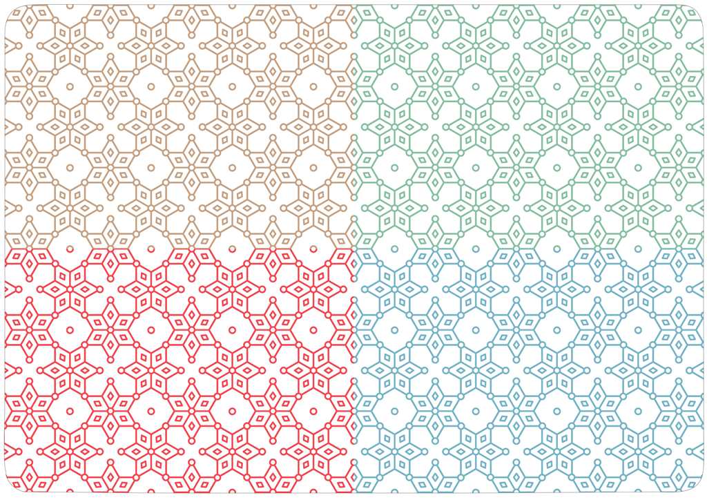 Case Cover for Macbook - Rhombus Pattern Design